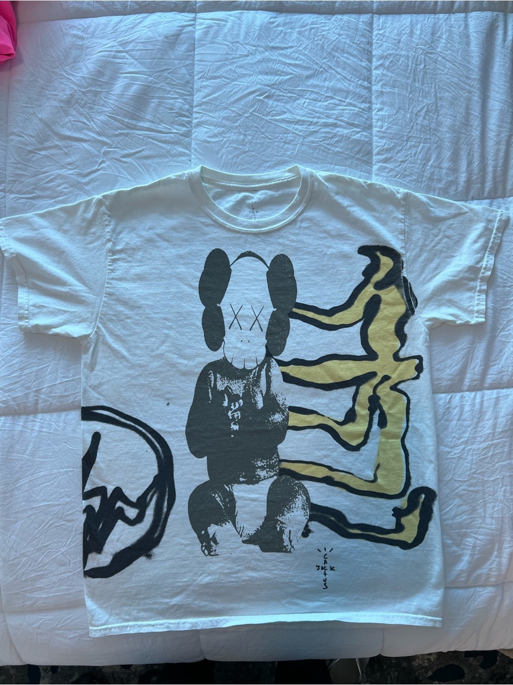 Travis Scott Cactus Jack x Kaws x Fragment t-shirt